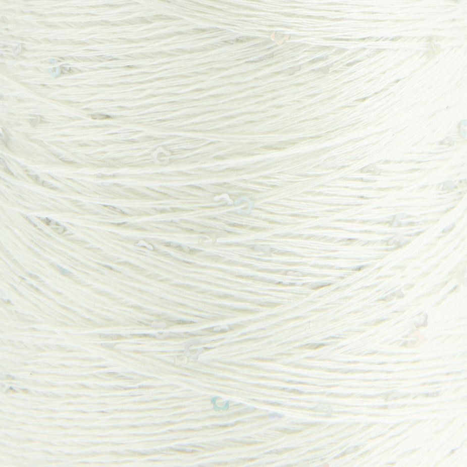 Make it Blümchen Beilaufgarn / Spule 25g/375m LL / 100% Lyocell (Pailletten 100% Polyester)