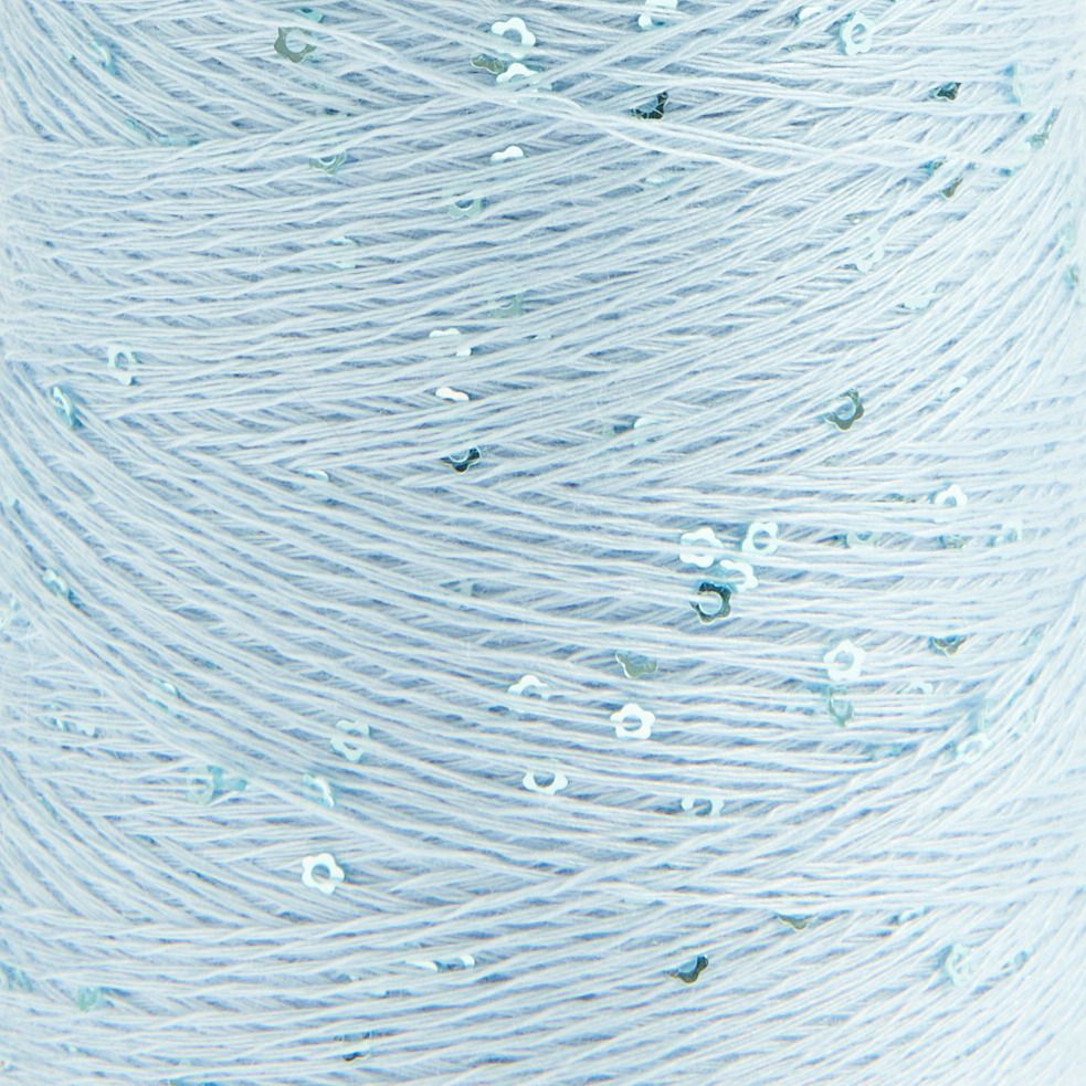 Make it Blümchen Beilaufgarn / Spule 25g/375m LL / 100% Lyocell (Pailletten 100% Polyester)