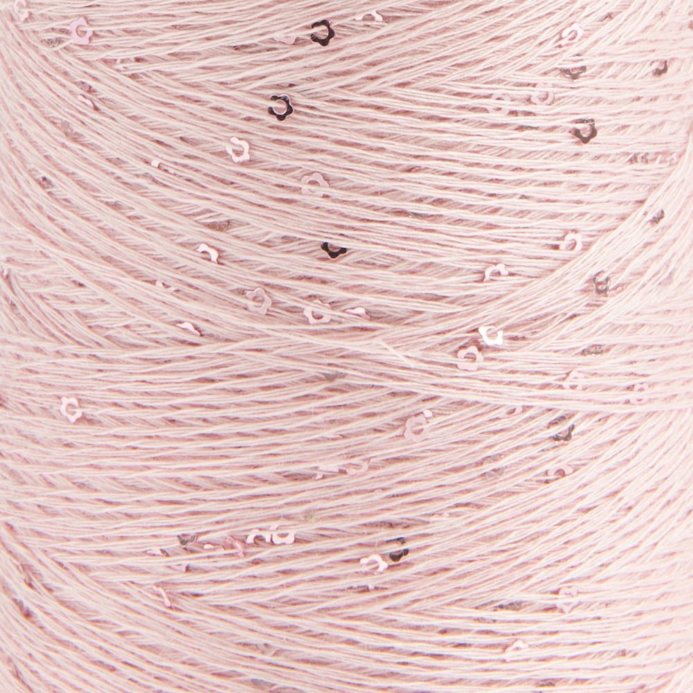 Make it Blümchen Beilaufgarn / Spule 25g/375m LL / 100% Lyocell (Pailletten 100% Polyester)
