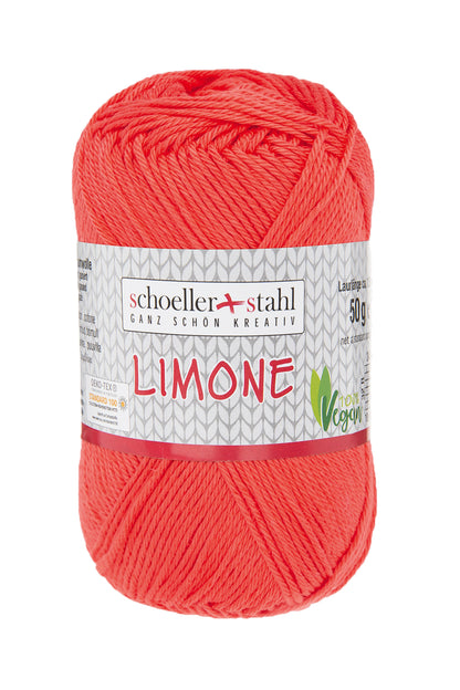 Limone / Knäuel 50g/125m LL / 100% Baumwolle mercerisiert gasiert / vegan