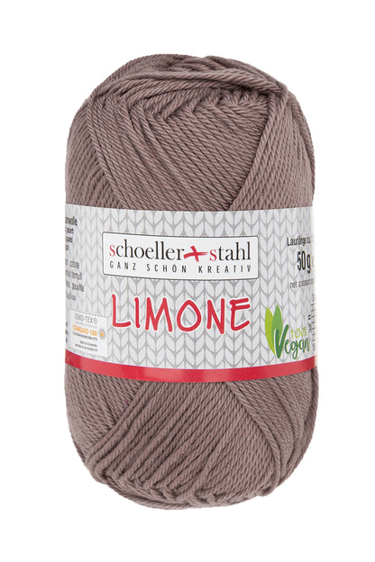 Limone / Knäuel 50g/125m LL / 100% Baumwolle mercerisiert gasiert / vegan
