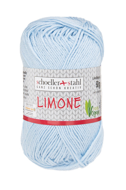 Limone / Knäuel 50g/125m LL / 100% Baumwolle mercerisiert gasiert / vegan