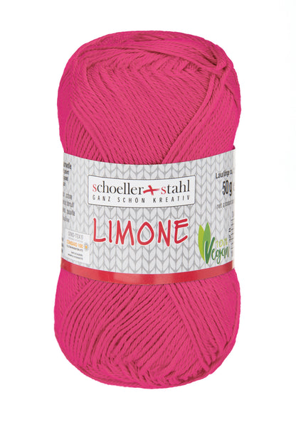 Limone / Knäuel 50g/125m LL / 100% Baumwolle mercerisiert gasiert / vegan