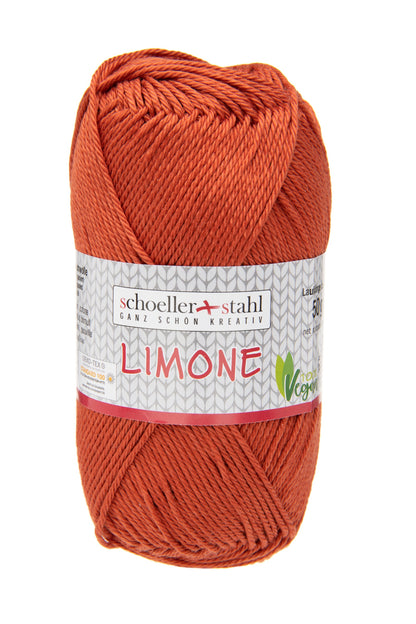 Limone / Knäuel 50g/125m LL / 100% Baumwolle mercerisiert gasiert / vegan