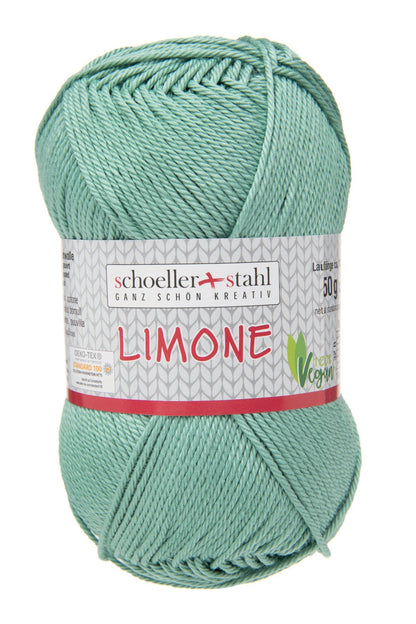 Limone / Knäuel 50g/125m LL / 100% Baumwolle mercerisiert gasiert / vegan