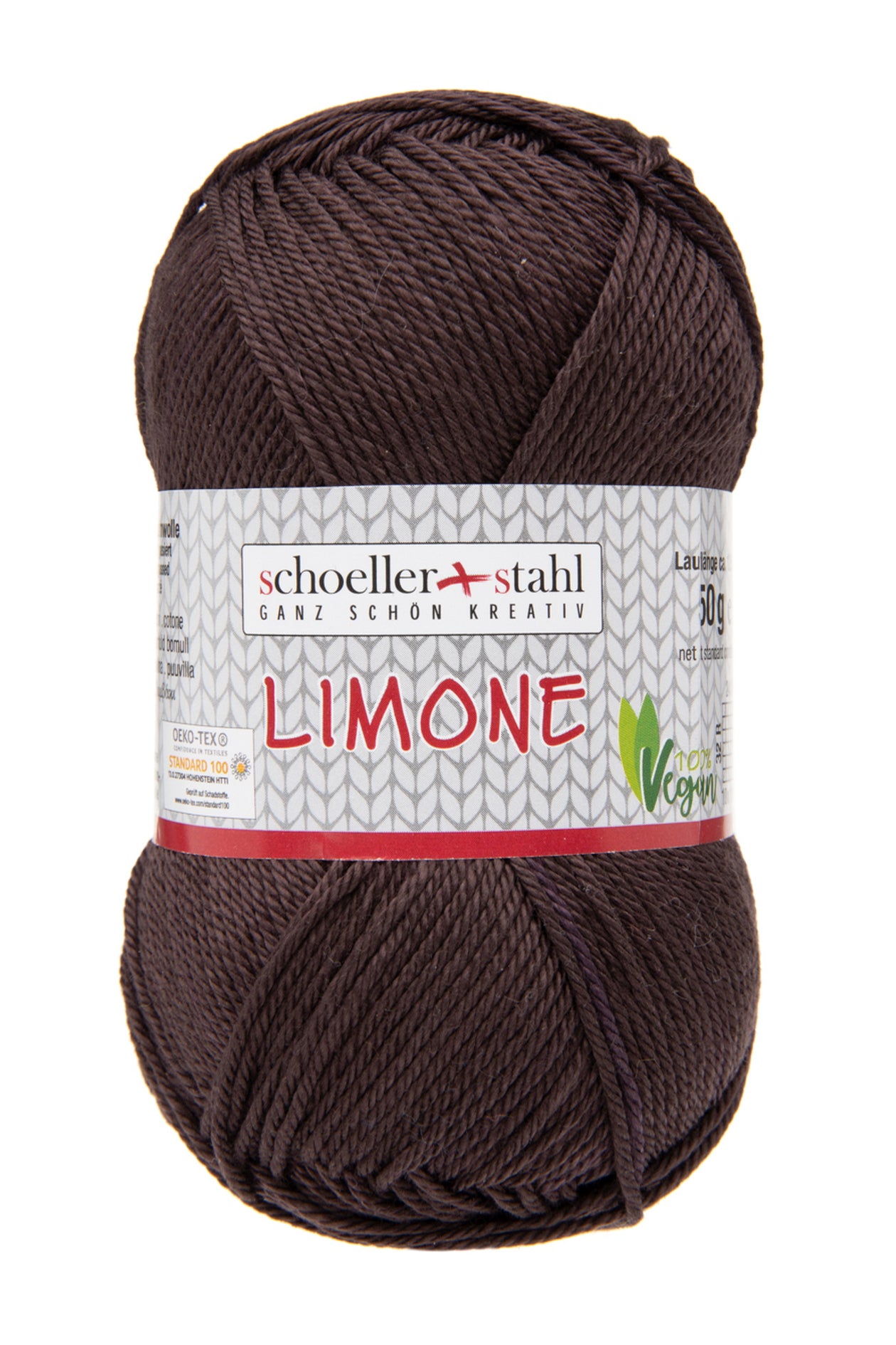 Limone / Knäuel 50g/125m LL / 100% Baumwolle mercerisiert gasiert / vegan