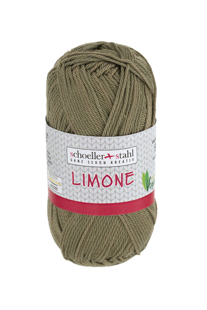 Limone / Knäuel 50g/125m LL / 100% Baumwolle mercerisiert gasiert / vegan