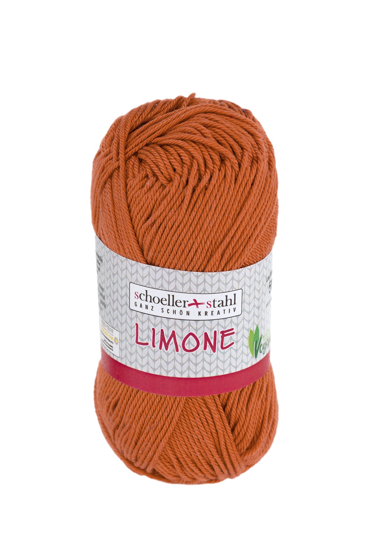 Limone / Knäuel 50g/125m LL / 100% Baumwolle mercerisiert gasiert / vegan