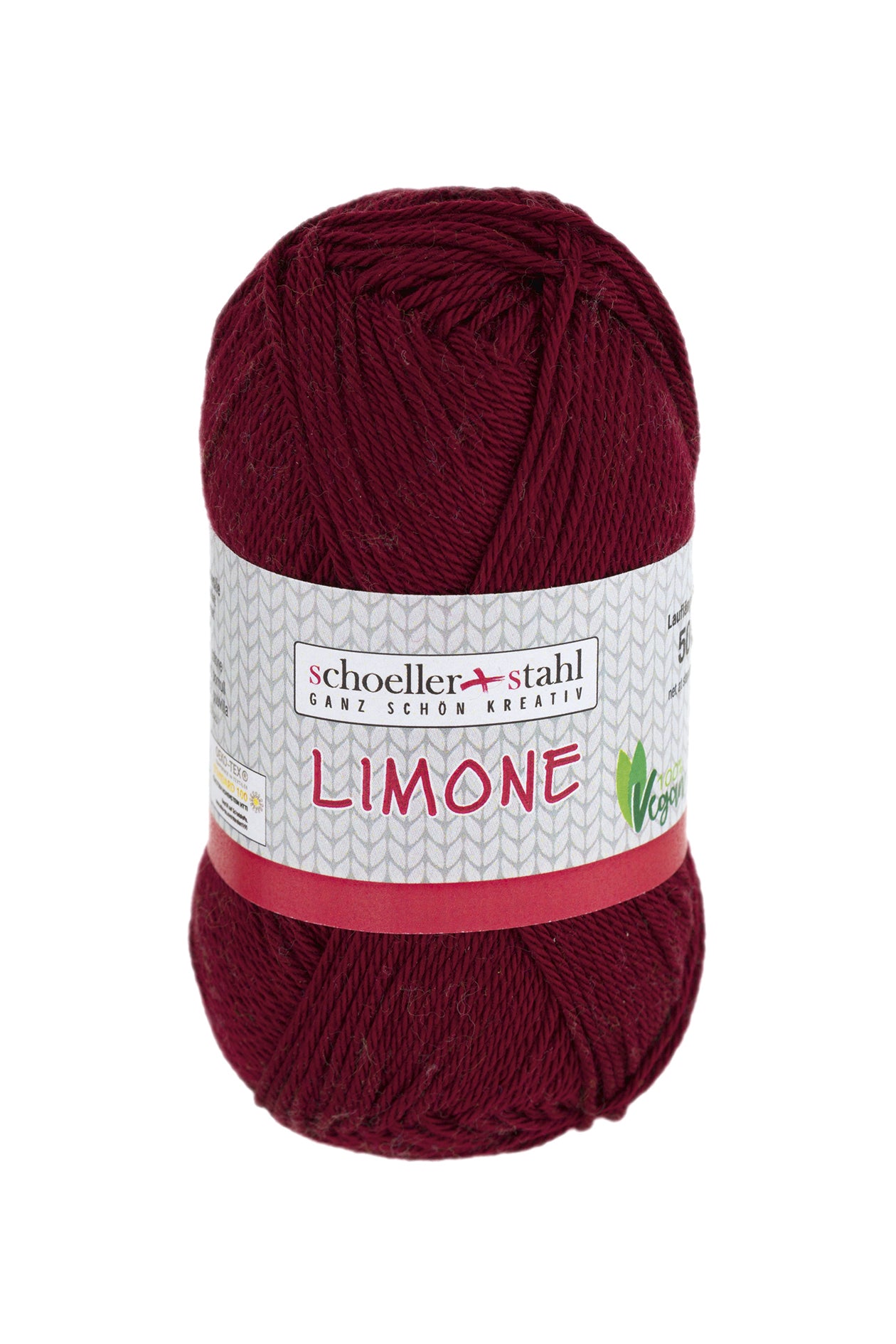 Limone / Knäuel 50g/125m LL / 100% Baumwolle mercerisiert gasiert / vegan