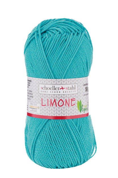 Limone / Knäuel 50g/125m LL / 100% Baumwolle mercerisiert gasiert / vegan