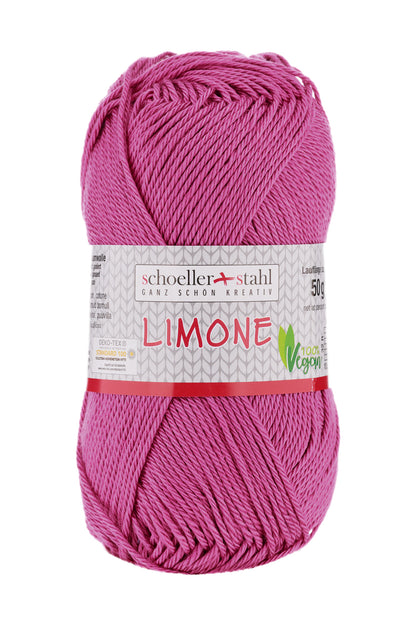 Limone / Knäuel 50g/125m LL / 100% Baumwolle mercerisiert gasiert / vegan