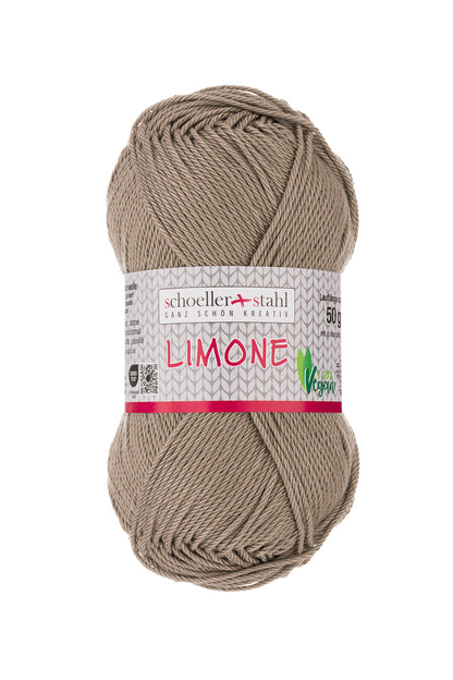 Limone / Knäuel 50g/125m LL / 100% Baumwolle mercerisiert gasiert / vegan