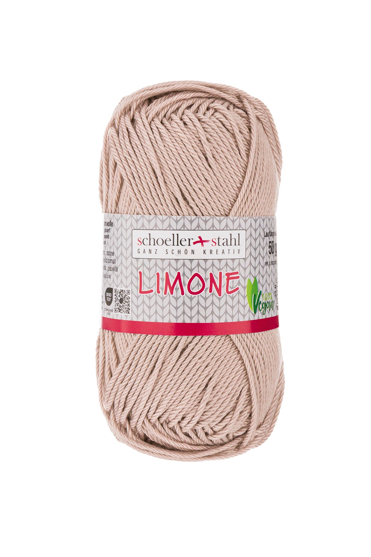 Limone / Knäuel 50g/125m LL / 100% Baumwolle mercerisiert gasiert / vegan