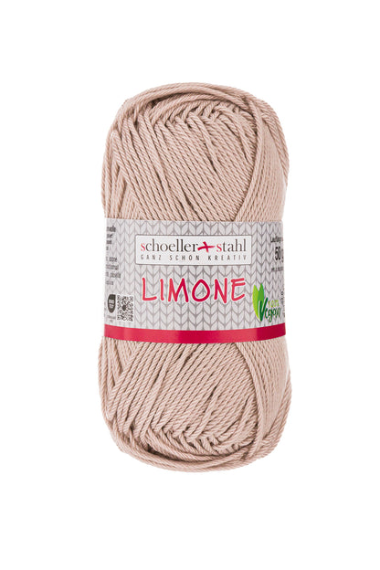Limone / Knäuel 50g/125m LL / 100% Baumwolle mercerisiert gasiert / vegan
