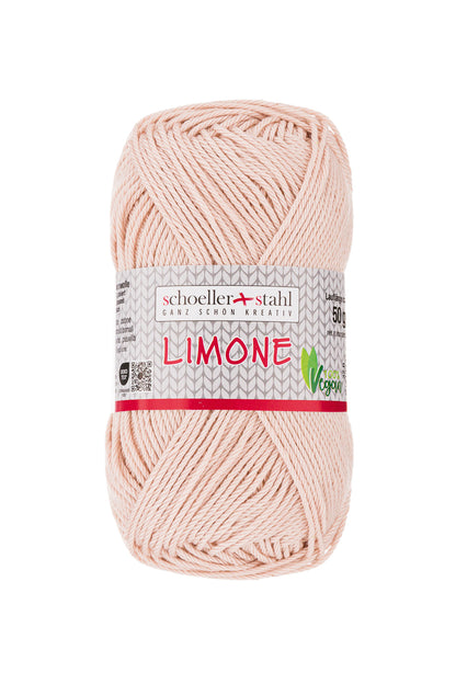 Limone / Knäuel 50g/125m LL / 100% Baumwolle mercerisiert gasiert / vegan