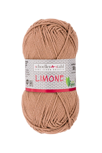 Limone / Knäuel 50g/125m LL / 100% Baumwolle mercerisiert gasiert / vegan