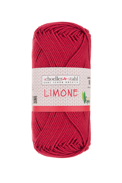 Limone / Knäuel 50g/125m LL / 100% Baumwolle mercerisiert gasiert / vegan
