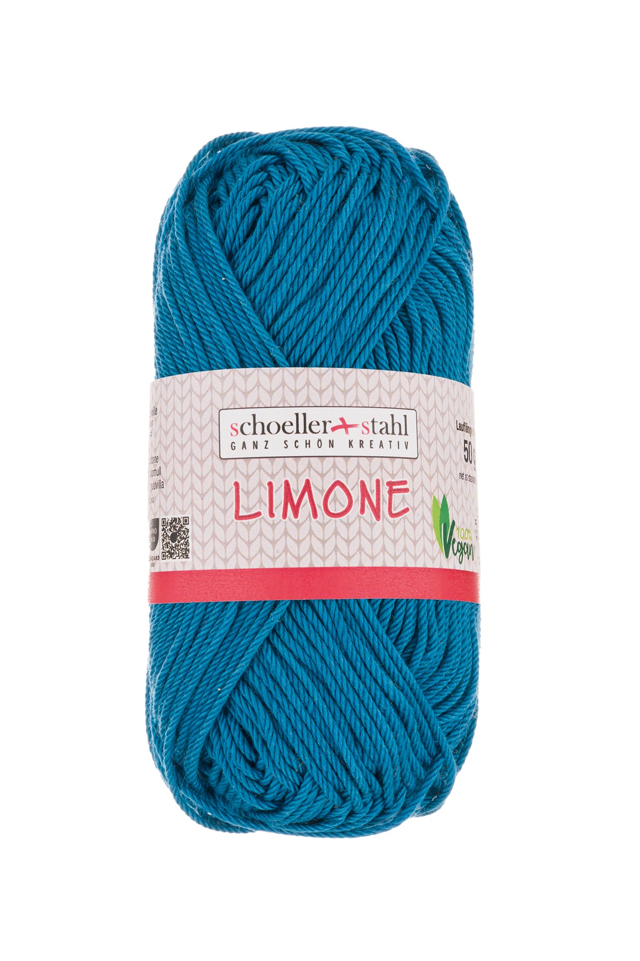 Limone / Knäuel 50g/125m LL / 100% Baumwolle mercerisiert gasiert / vegan