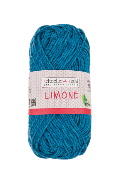 Limone / Knäuel 50g/125m LL / 100% Baumwolle mercerisiert gasiert / vegan