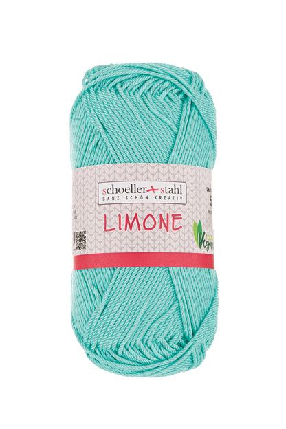 Limone / Knäuel 50g/125m LL / 100% Baumwolle mercerisiert gasiert / vegan