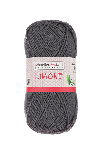 Limone / Knäuel 50g/125m LL / 100% Baumwolle mercerisiert gasiert / vegan