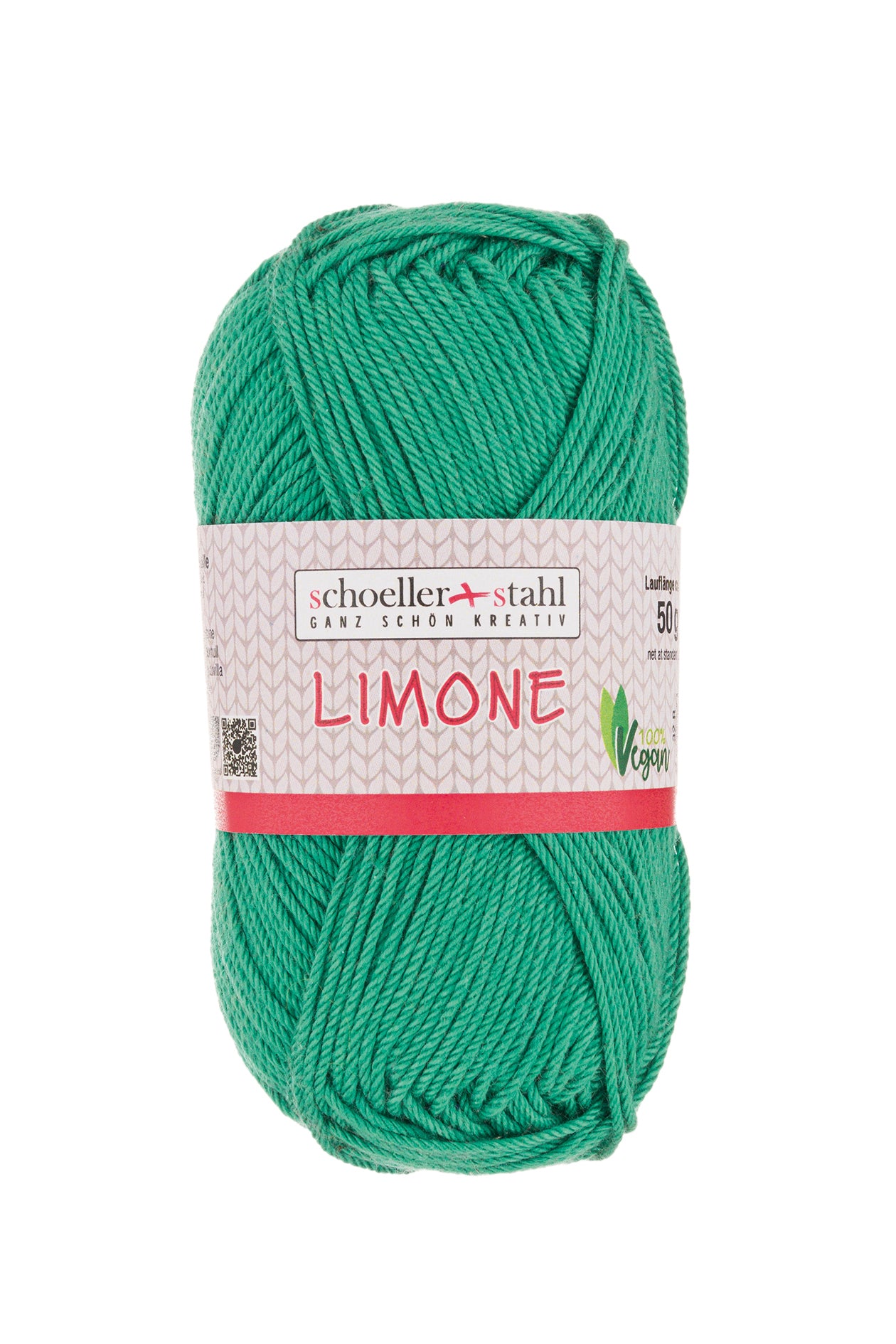 Limone / Knäuel 50g/125m LL / 100% Baumwolle mercerisiert gasiert / vegan