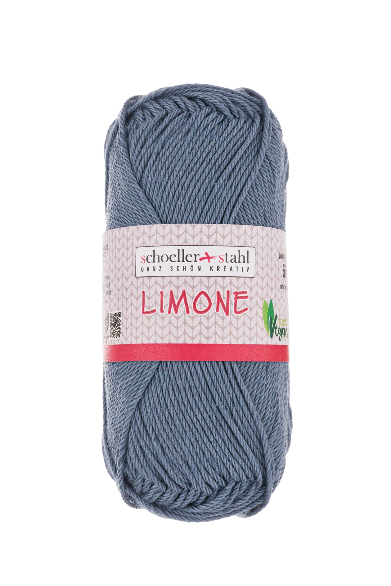 Limone / Knäuel 50g/125m LL / 100% Baumwolle mercerisiert gasiert / vegan