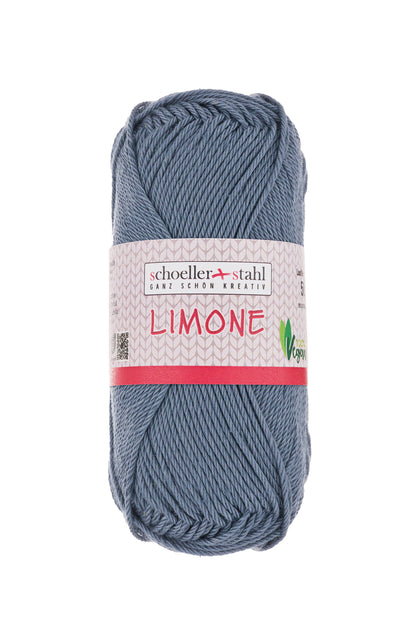Limone / Knäuel 50g/125m LL / 100% Baumwolle mercerisiert gasiert / vegan