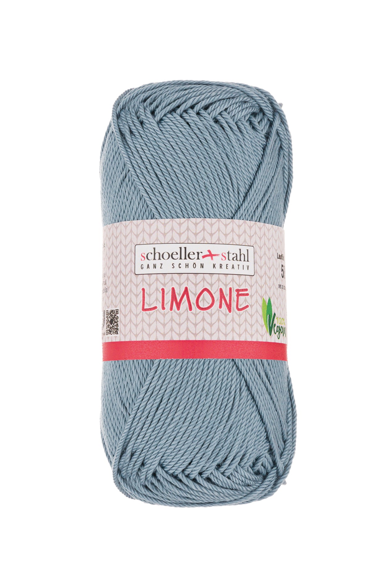 Limone / Knäuel 50g/125m LL / 100% Baumwolle mercerisiert gasiert / vegan