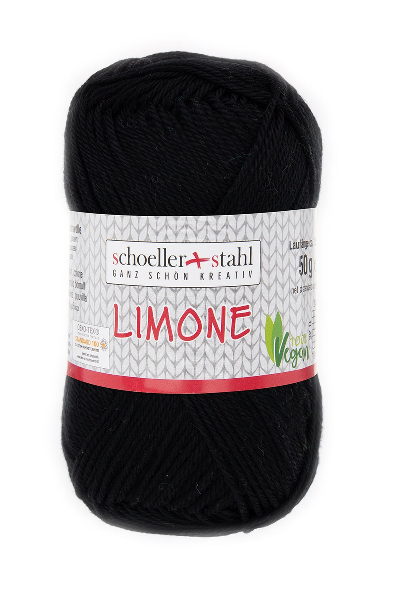 Limone / Knäuel 50g/125m LL / 100% Baumwolle mercerisiert gasiert / vegan