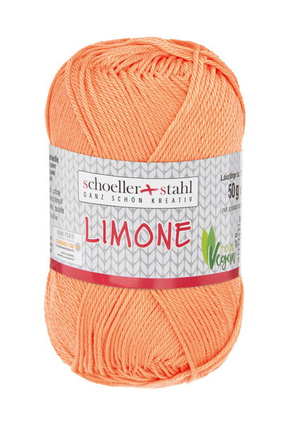 Limone / Knäuel 50g/125m LL / 100% Baumwolle mercerisiert gasiert / vegan