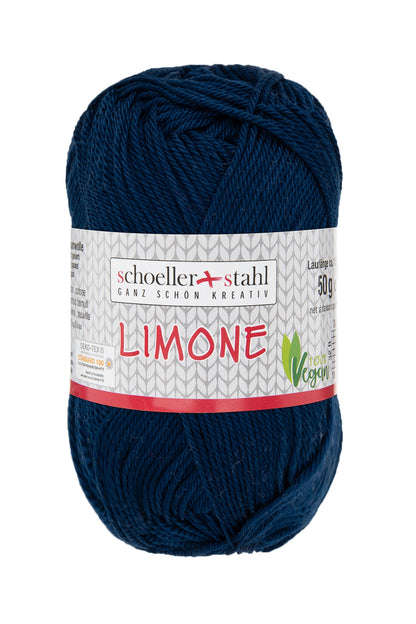 Limone / Knäuel 50g/125m LL / 100% Baumwolle mercerisiert gasiert / vegan