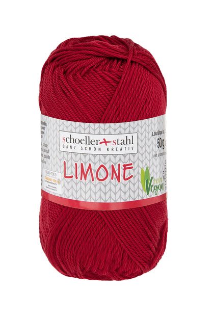 Limone / Knäuel 50g/125m LL / 100% Baumwolle mercerisiert gasiert / vegan