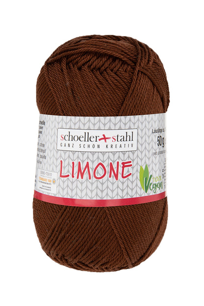 Limone / Knäuel 50g/125m LL / 100% Baumwolle mercerisiert gasiert / vegan