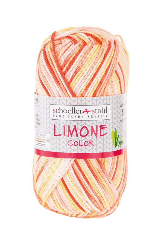 Limone Color / Knäuel 50g/125m LL / 100% Baumwolle mercerisiert gasiert / vegan