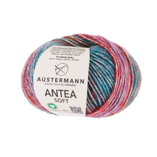 Antea Soft / Knäuel 50g/100m LL / 70% Baumwolle, 18% Wolle, 12% Alpaka