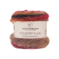 Austermann Country Flair / Knäuel 50g/350m LL / 40%Baumwolle/35%Alpaka/25%Wolle