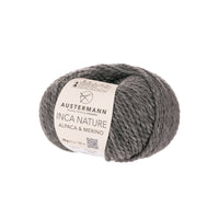 Inca Nature Austermann / Knäuel 50g/100m LL / 50% Schurwolle (Merino), 50% Alpaka