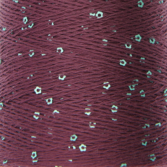 Make it Blümchen Beilaufgarn / Spule 25g/375m LL / 100% Lyocell (Pailletten 100% Polyester)