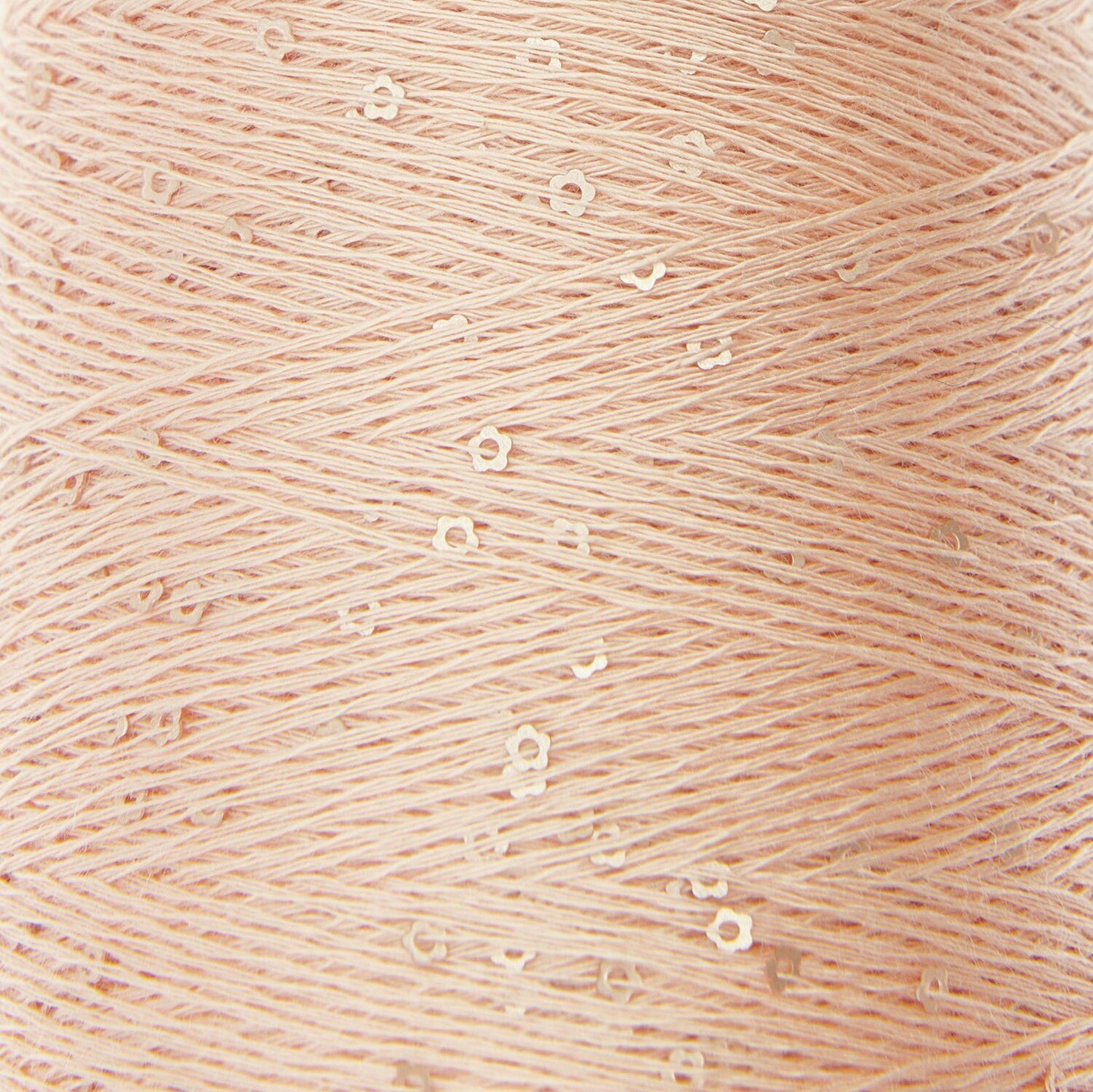 Make it Blümchen Beilaufgarn / Spule 25g/375m LL / 100% Lyocell (Pailletten 100% Polyester)
