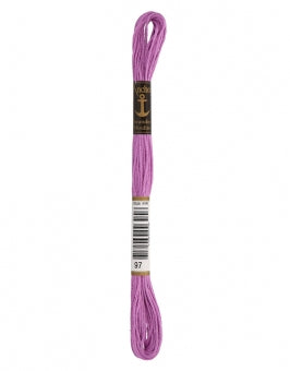 Sticktwist / Strang 8m 6fädig 100% mercerisierte Baumwolle