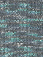 Austermann Step 6 Color / Knäuel 150g/410m LL/ 75% Schurwolle/25%Polyamid / Sockenwolle trocknergeeignet / mit Aloe Vera und Jojoba Öl