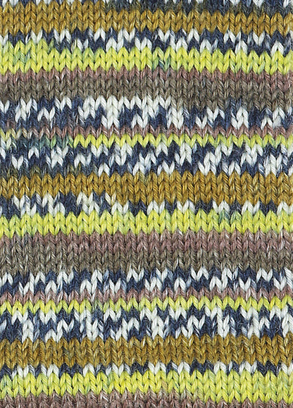 Step 6 Color / Knäuel 150g/410m LL/ 75% Schurwolle/25%Polyamid / Sockenwolle trocknergeeignet / mit Aloe Vera und Jojoba Öl