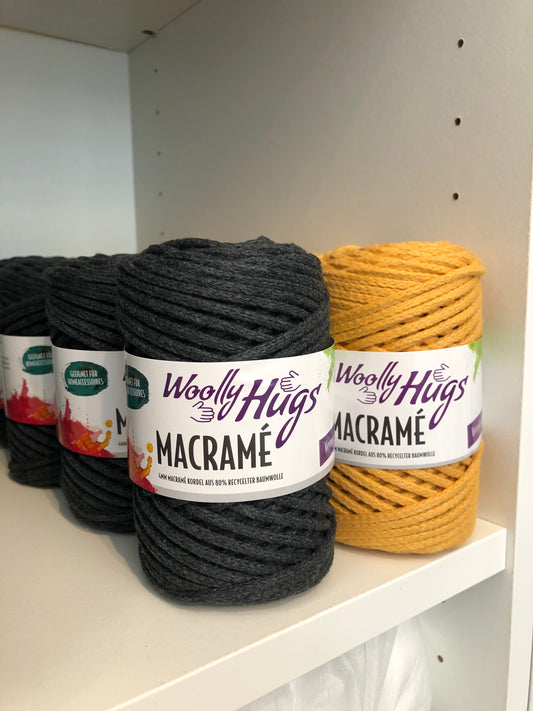 Macramé 4mm / 200g/60m LL / 80% Baumwolle, 20% Polyester