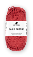 Pro Lana Basic Cotton / Knäuel 50g/125m LL / 100% Baumwolle mercerisiert gasiert