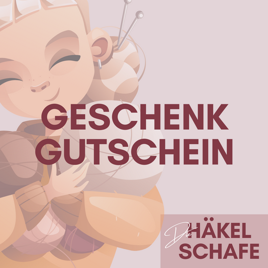 Geschenkgutschein für den Häkelschafe-Shop