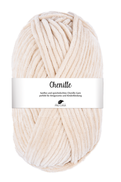 Chenille / Knäuel 100g/110m LL / 100% Polyacryl