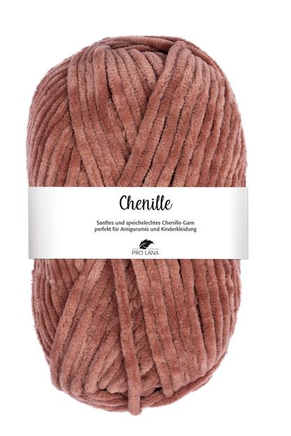 Chenille / Knäuel 100g/110m LL / 100% Polyacryl