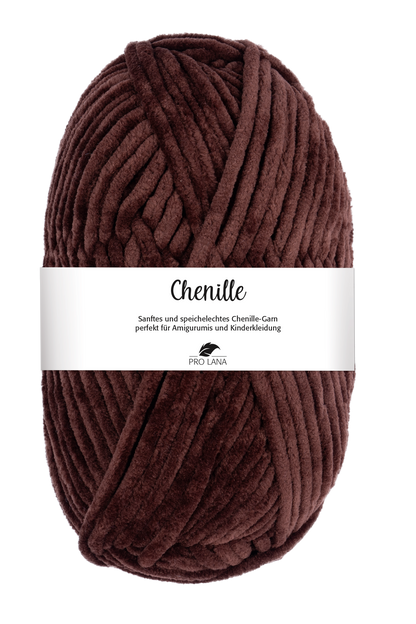 Chenille / Knäuel 100g/110m LL / 100% Polyacryl