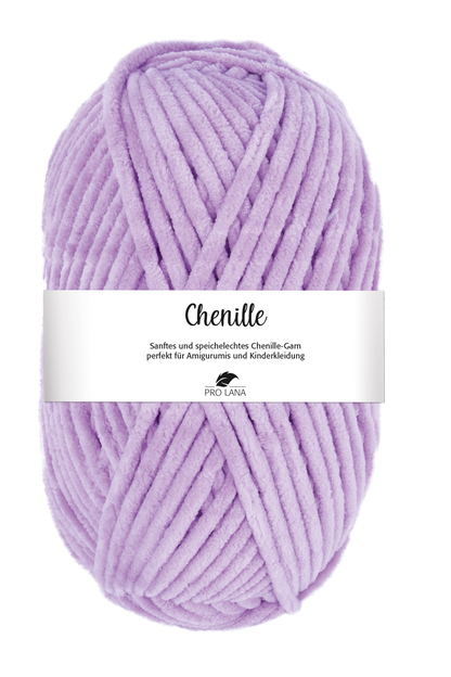 Chenille / Knäuel 100g/110m LL / 100% Polyacryl